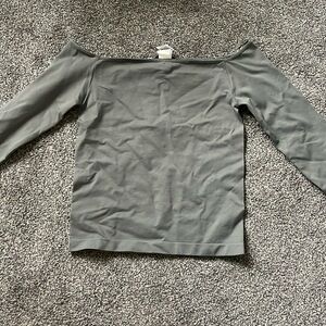 Zara off the shoulder long sleeve